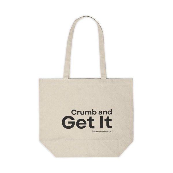 Crumb & Get It Canvas Tote